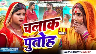 चलाक पुतौह  PART 1  Maithili comedy 2025 [upl. by Demmahom729]