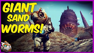 Finding Sandworms No Mans Sky Origins Update 2020 [upl. by Fin605]