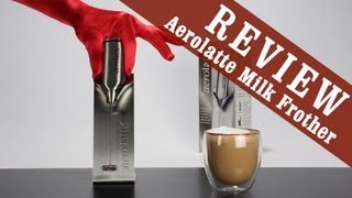 Aerolatte Milk Frother  Exclusive Review [upl. by Ymerej]