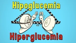 Hipoglucemia vs hiperglucemia [upl. by Nnaitsirk]