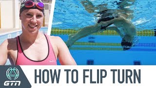 How To Flip Turn  Freestyle Swimming Tips For Beginners [upl. by Eener]