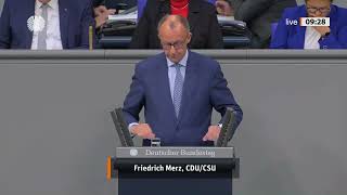 Merzrede am 19102023 im Deutschen Bundestag [upl. by Brozak]