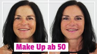 Make Up ab 50 – braune Augen schminken [upl. by Htaek]