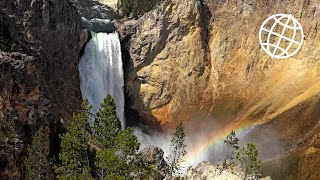 Grand Canyon of the Yellowstone National Park USA Amazing Places 4K [upl. by Thar430]