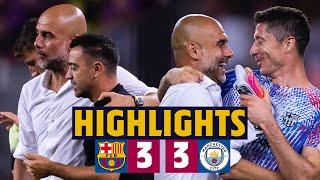 💥 HIGHLIGHTS I BARÇA 33 MANCHESTER CITY 💥 [upl. by Kealey]