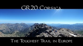 Corsica GR20 The Toughest Trail in Europe [upl. by Eggleston]