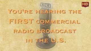 Nov 2 1920 First Commercial Radio Broadcast in the US [upl. by Xela968]