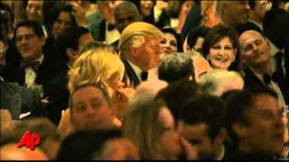 Obama Trump Together for Correspondents Dinner [upl. by Barbette]