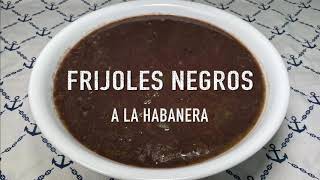 Frijoles Negros a la Habanera  Cocina Con Fujita [upl. by Elaine]