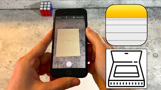 Comment numériser scanner un document sur iPhone [upl. by Giark80]