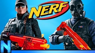 NERF Rainbow Six Siege  DEFEND THE HOUSE [upl. by Juback]