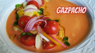 Ricetta gazpacho di pomodoro [upl. by Aserahs660]