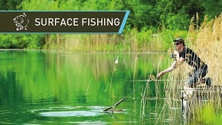 How to catch carp off the surface  Floater Fishing [upl. by Hermina]