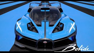 World Premiere BUGATTI Bolide [upl. by Llerdnod]