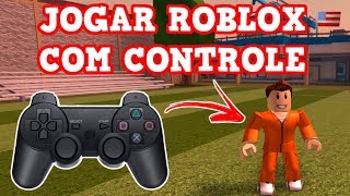 COMO JOGAR ROBLOX COM CONTROLE [upl. by Sinegra242]