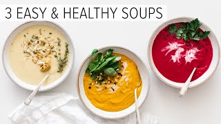 EASY amp HEALTHY SOUP RECIPES  vitamix soup recipes [upl. by Manard]