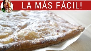 TARTA DE PERAS la más fácil de todas Postres con frutas [upl. by Oicnoel]