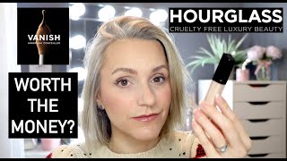 HOURGLASS VANISH AIRBRUSH CONCEALER REVIEW [upl. by Enytsuj495]