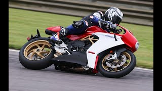 2021 MV Agusta Superveloce 800 First Ride At Barber Motorsports Park [upl. by Ardried]