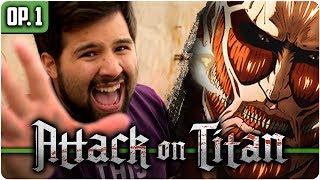 ATTACK ON TITAN Op 1 METAL COVER  RichaadEB amp Caleb Hyles [upl. by Pansy259]