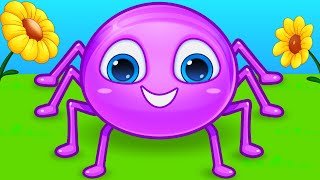 Itsy Bitsy Spider  Nursery Rhymes amp Kids Song by RV AppStudios [upl. by Malonis]