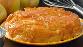 Tarta de Manzana en Sartén 🍎 ¡100 SIN HORNO ✅ [upl. by Kciderf]