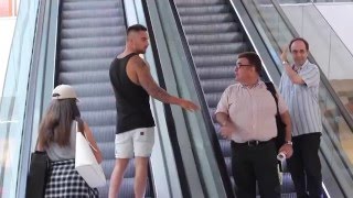 Touching Strangers Hands On The Escalator [upl. by Huai]