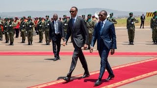 BENIN PRESIDENT VISITS RWANDA [upl. by Ocirred552]