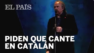 SERRAT interrumpe un concierto cuando le piden que cante el CATALÁN [upl. by Gen]