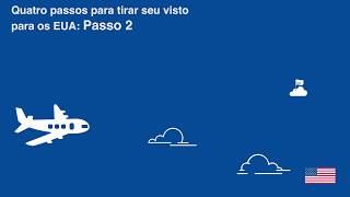 Passo 2 Pagar a taxa e agendar a visita ao CASV e à entrevista de visto [upl. by Alikee]