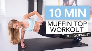 10 MIN AB WORKOUT  Side Abs amp Obliques  No Equipment  Pamela Reif [upl. by Nahtaoj]