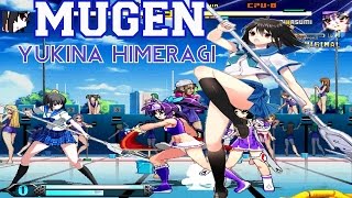 MUGEN  Yukina Himeragi Arcade Run [upl. by Isolde]