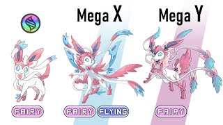 All Eeveelutions Mega XY amp Pokémon TCG Cards by Max S [upl. by Annahs]