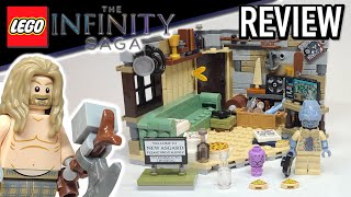 LEGO Marvel Bro Thors New Asgard 76200  2021 Set Review [upl. by Emelina496]