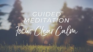 15Minute Guided Meditation for Focus and Clarity [upl. by Eisej]