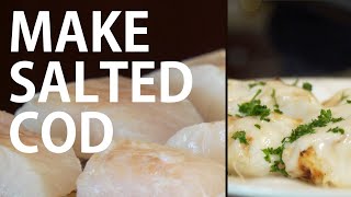 How to Salt Cod  Bacalhau Recipe [upl. by Iormina310]