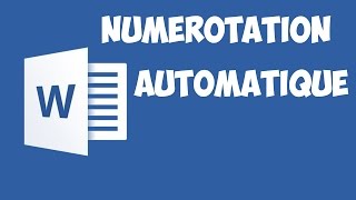 Word 2016  Numérotation automatique des pages [upl. by Stambaugh]