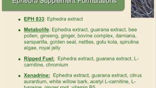 Pharmacodynamic Mechanisms Ephedra [upl. by Riggs]