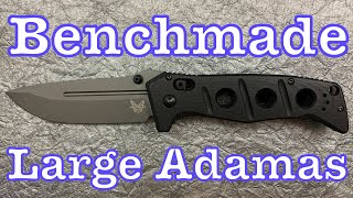 Benchmade Adamas 275GY1 Unboxing amp First Impressions [upl. by Nawtna]