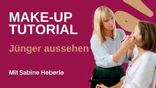 Jünger aussehen Schminktutorial mit Sabine Heberle [upl. by Adin]