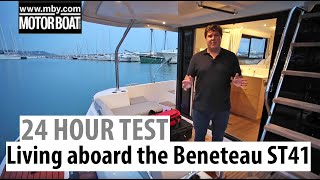 Living aboard the Beneteau Swift Trawler 41  24hour boat test  Motor Boat amp Yachting [upl. by Wall647]