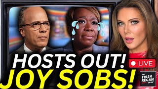 NBC’s Lester Holt OUT Joy Reid Seen CRYING OnCam as MSNBC CLEANS HOUSE [upl. by Wahkuna]