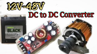 12V DC to 48V DC converter [upl. by Nailuj]