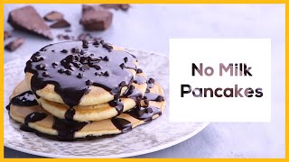 How to Make Pancakes Without Milk  Fustanycom [upl. by Haze472]