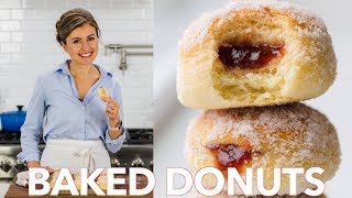 How To Make Baked Donuts Recipe Filled With Jam [upl. by Arielle487]