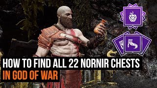 How to Find all 22 Nornir Chests in God of War  Nornir Chest guide [upl. by Anelegna]