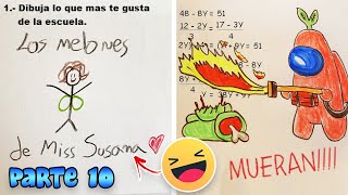 Las 10 Respuestas Mas Graciosas en Exámenes parte 10 [upl. by Ahsurej]