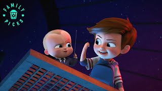 Tim and Boss Baby Stop the Launch of the Forever Puppies  The Boss Baby [upl. by Paehpos]