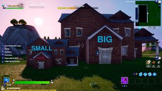 How to resize objects in fortnite creative [upl. by Cirillo]