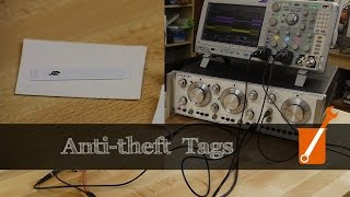 How antitheft tags work  magnetostriction [upl. by Aihsenot]